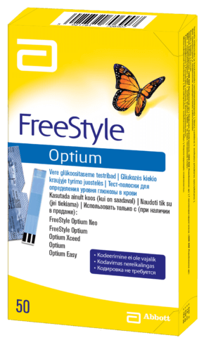 FreeStyle Optium Neo gliukomatis juostele dezute